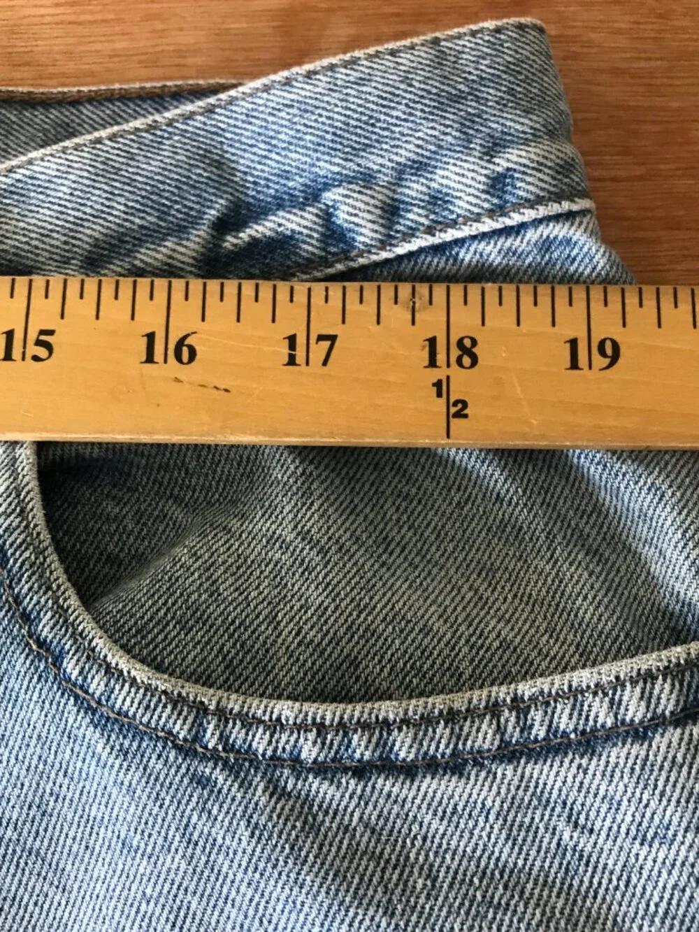 Vintage Levi's 595 Dry Goods Two Horse Brand Jeans Men 36x30 Blue Baggy Mid Rise